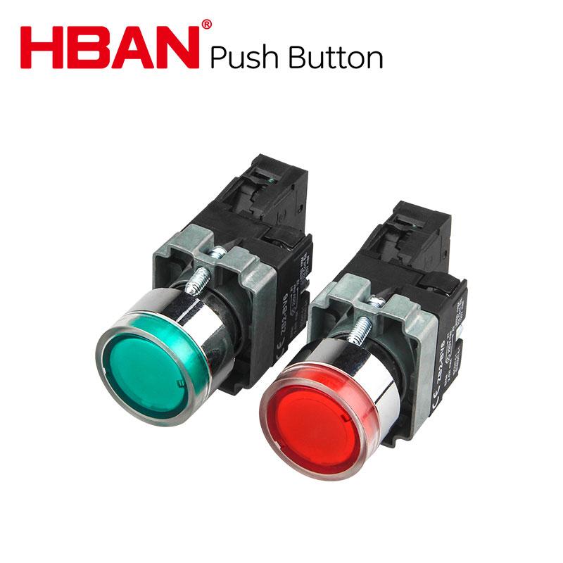 waterproof push button switch