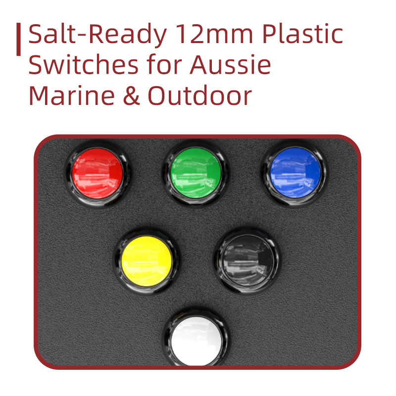 IP68 Sealed & Salt-Ready: Why Our 12mm Plastic Switches are the New ...